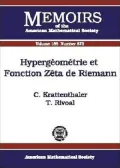 Hypergeometrie et Fonction Zeta de Riemann