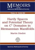 Hardy Spaces and Potential Theory on $C^1$ Domains in Riemannian Manifolds