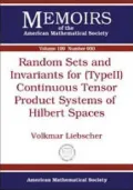 Random Sets and Invariants for (Type II) Continuous Tensor Product Systems of Hilbert Spaces