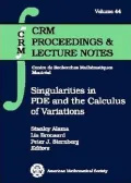 Singularities in PDE and the Calculus of Variations