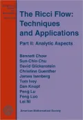 The Ricci Flow: Techniques and Applications