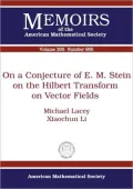 On a Conjecture of E. M. Stein on the Hilbert Transform on Vector Fields