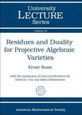 Residues and Duality for Projective Algebraic Varieties