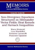 Non-Divergence Equations Structured on Hörmander Vector Fields: Heat Kernels and Harnack Inequalities