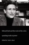 Edward Said and the work of the critic