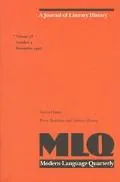 Pierre Bourdieu and Literary History: A Special Issue of MLQ (Modern Language Quarterly)