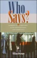 Who Says?: Working-Class Rhetoric, Class Consciousness, and Community
