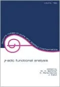 P-Adic Functional Analysis, Vol. 192