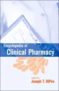 Encyclopedia of Clinical Pharmacy