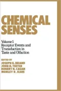 Chemical Senses: Receptor Events and Transduction in Taste and Olfaction, Vol. 1