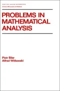 Problems in Mathematical Analysis, Vol. 132