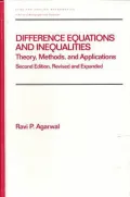 Difference Equations and Inequalities: Theory, Methods, and Applications