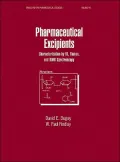Pharmaceutical Excipients Vol. 94 : Characterization by IR and NMR Spectroscopy