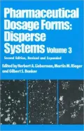 Pharmaceutical Dosage Forms-- Disperse Systems