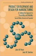 Product Development and Design for Manufacturing, Vol. 58