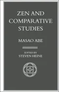 Zen and Comparative Studies