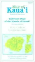 Map of Kaua'i: The Garden Isle (Reference Maps of the Islands of Hawai'i Series)