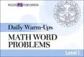 Daily Warm-Ups: Math Word Problems Level I