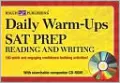 Daily Warm-Ups: SAT Prep: Reading and Writing Level II Custom Barnes & Noble