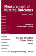 Measurement of Nursing Outcomes, Volume 3: Self Care and Coping