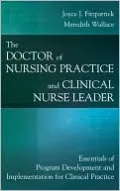 The Doctor of Nursing Practice and Clinical Nurse Leader: Essentials of Program Development and Implementation for Clinical Practice