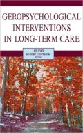 Geropsychological Interventions in Long-Term Care