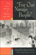 For Our Navajo People: Diné Letters, Speeches and Petitions 1900-1960