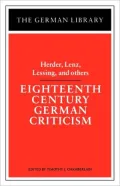 Eighteenth Century German Criticism