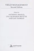 Book cover of Yield Management: Strategies for the Service Industries