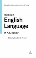 Studies in English Language, Vol. 7