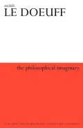 The philosophical imaginary