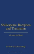 Shakespeare, Reception and Translation: Germany and Japan