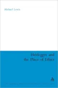 Heidegger and the Place of Ethics: Being-With in the Crossing of Heidegger's Thought