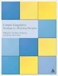 Corpus Linguistics: Readings in a Widening Discipline