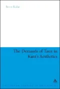 Demands of Taste in Kant's Aesthetics
