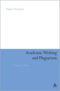Academic Writing and Plagiarism: A Linguistic Anaylsis