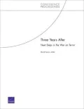Three Years after: Next Steps in the War on Terror, Vol. 212 by David Aaron — book cover