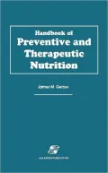 Handbook of Preventive and Therapeutic Nutrition