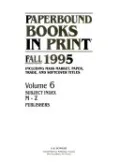 Book cover of Paperbound Books in Print 1995