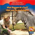 What Happens at a Zoo?/Qu' Pasa En Un Zoolgico?