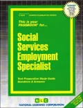Social Services Employment Specialist: Test Preparation Study Guide