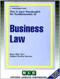 Business Law by Jack Rudman — book cover