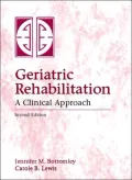 Geriatric Rehabilitation : A Clinical Approach