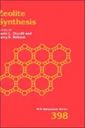 Zeolite Synthesis, Vol. 398