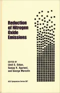Reduction of Nitrogen Oxide Emissions, Vol. 58