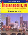 American Map Indianapolis, Indiana Street Atlas