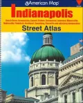 American Map Indianapolis Indiana Street