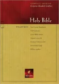 NLT Compact Bible: New Living Translation, british tan bonded leather