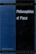 Philosophy And Geography Iii