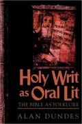 Holy Writ As Oral Lit